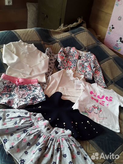 Пакет вещей на девочку р.104