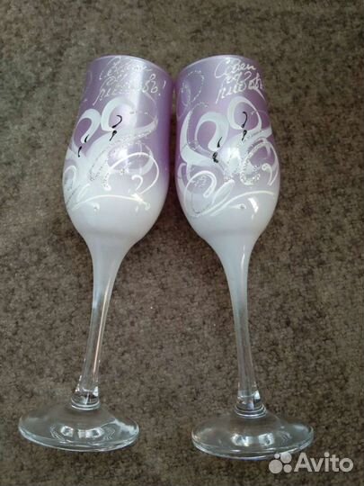 Свадебные бокалы