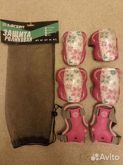 Защита для роликов на девочку