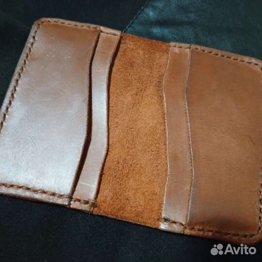 Кошелек мужской кожаный