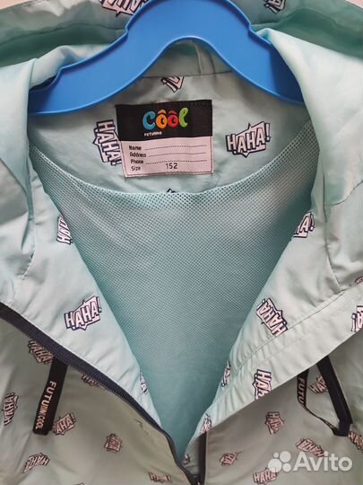 Ветровка для девочки