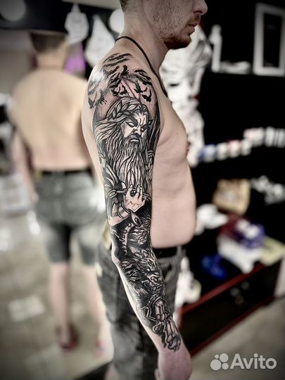 Тату, Мини-Тату, Качественное перекрытие, Цвет