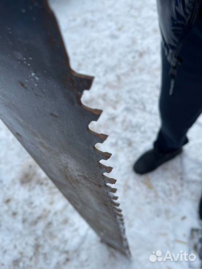 Пила рамной пилорамы СССР 9хф