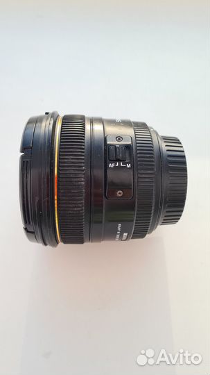 Объектив на Canon Sigma AF 50 mm f/1.4 EX DG HSM