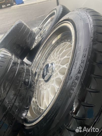 Комплект колес lenso r17 5 114.3 5 100 на резине