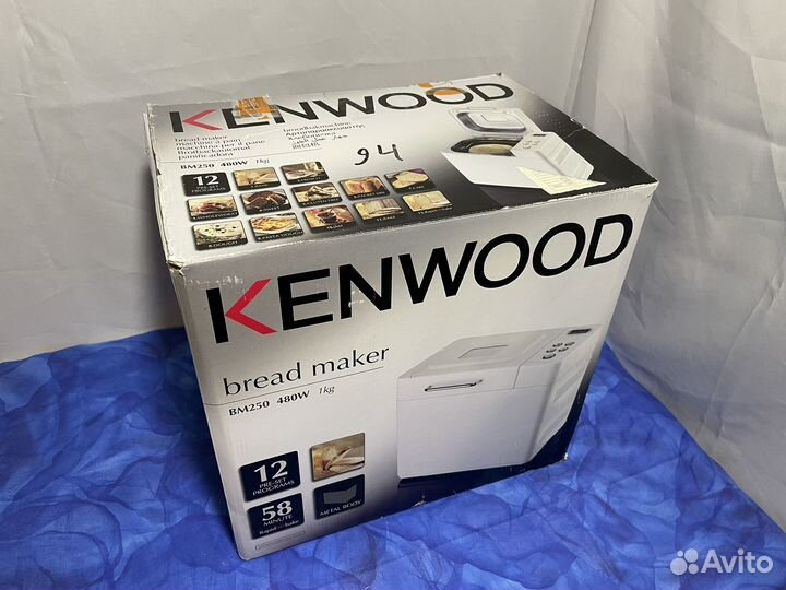 Хлебопечка kenwood bm250