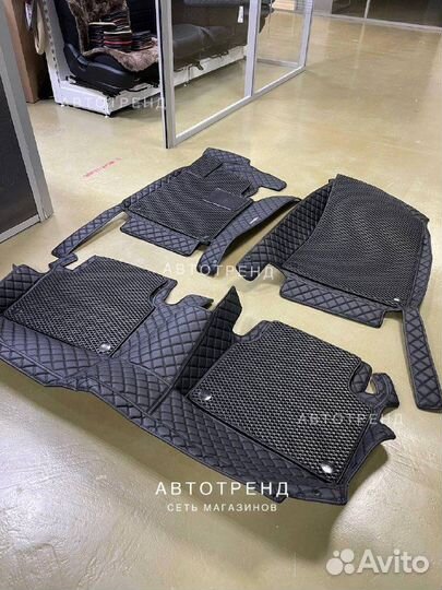 3D коврики из экокожи chery tiggo