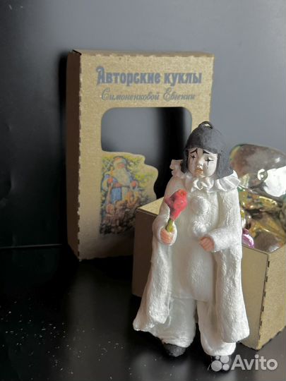 Ватные елочные игрушки СССР