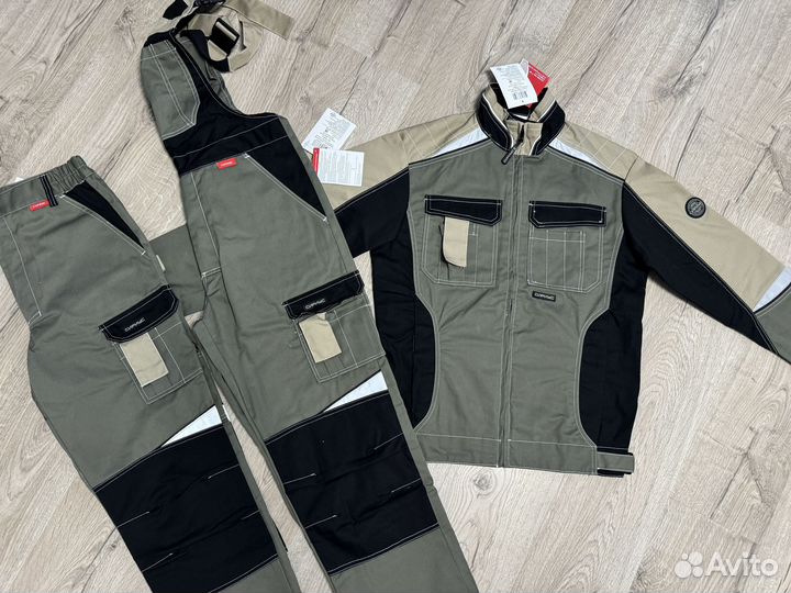 Рабочий костюм Каспий олива. Спецодежда итр