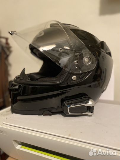 Шлем HJC с гарнитурой Cardo