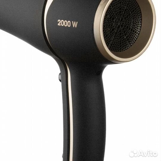 Фен redmond RF-536 черный бежевый