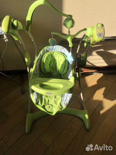 Детские электронные качели