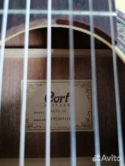 Классическая гитара Cort AC70 SG