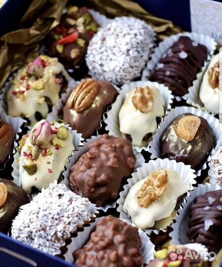 Финики в шоколаде, фрукты в шоколаде