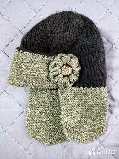 Шапка женская вязанная