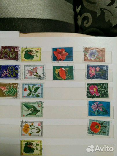 Марки (2) флора и фауна