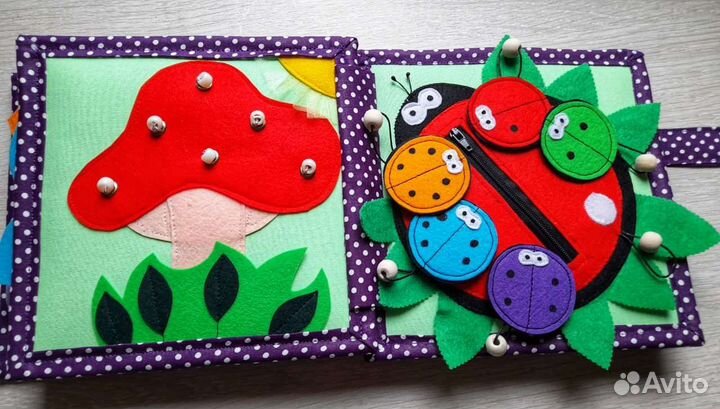 Книжка из фетра фетровая книжка