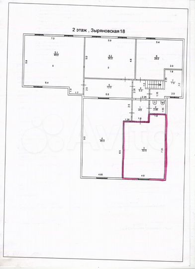 Офис на Зыряновской, 33 м²