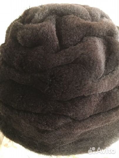 Шапка норковая женская