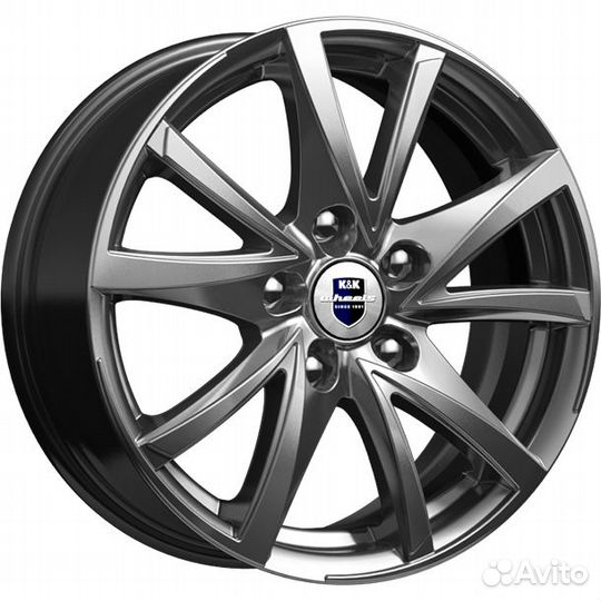 R15 4x108 6,5J ET45 D67,1 К&К Игуана (кс546) дарк