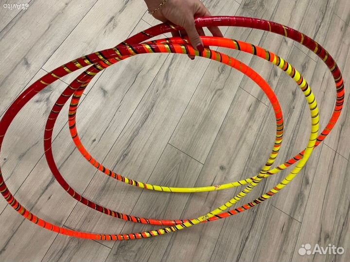 Обмотка предметов для художественной гимнастики