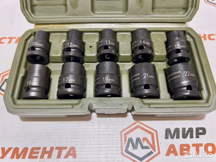 Набор головок ударных 1/2