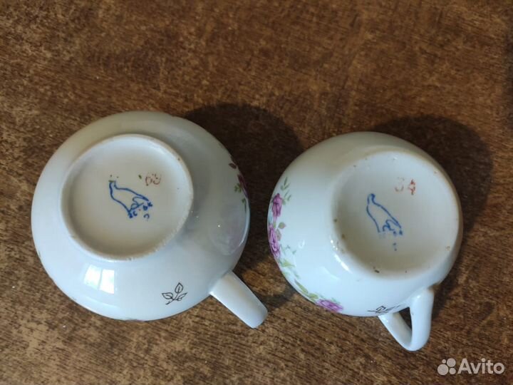 Сливочник-молочник Дулево СССР