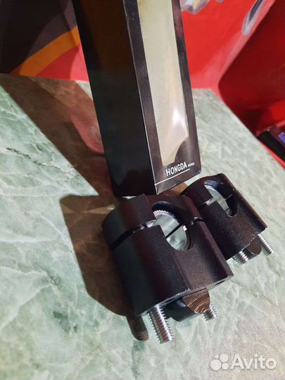 Крепление на руль переходного сечения 28 мм чёрный