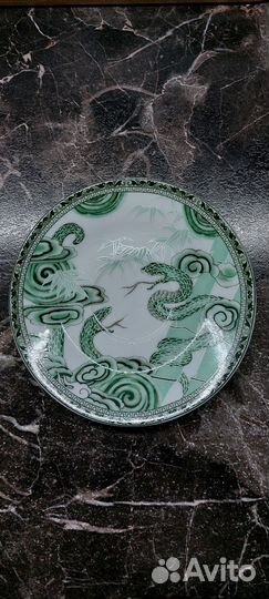 Чайные чашки с блюдцем, чайная пара, змея