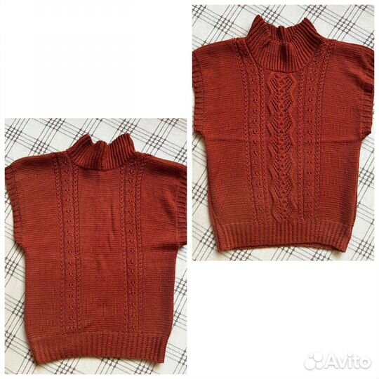 Жилет ручной работы