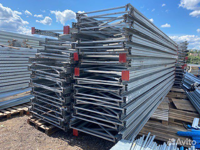 Стеллажи бу паллетные фзм 10,5 м