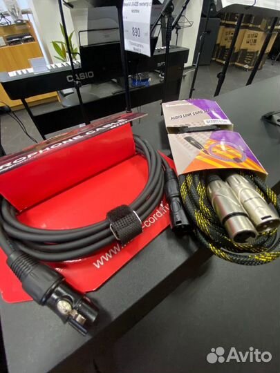 Микрофонный кабель в ассортименте