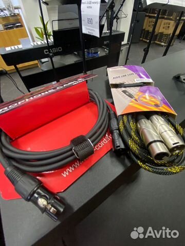 Микрофонный кабель в ассортименте