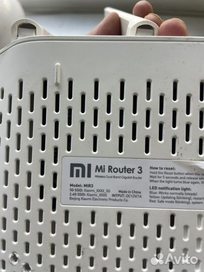 Wifi роутер xiaomi mi router 3