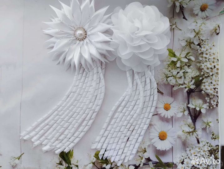 Резинки для волос ручной работы