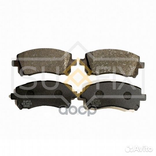 Дисковые тормозные колодки перед прав/лев