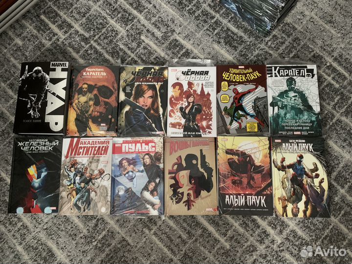 Комиксы marvel в мягкой и твердой обложке