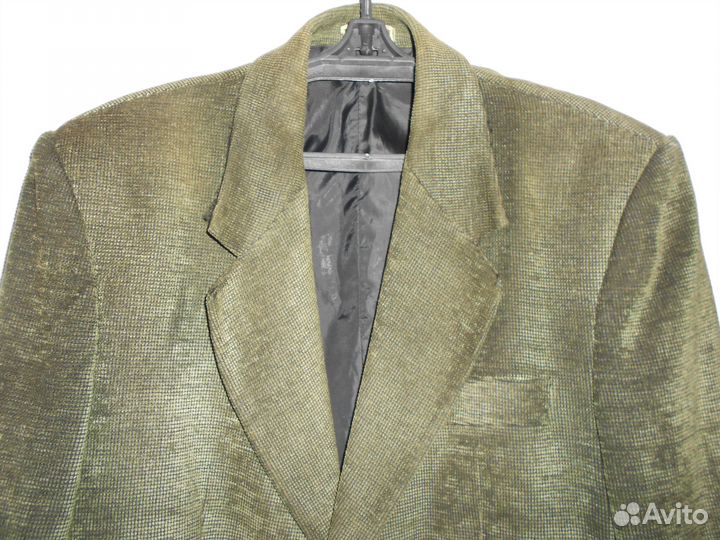 Пиджак мужской велюровый 50 новый с доставкой