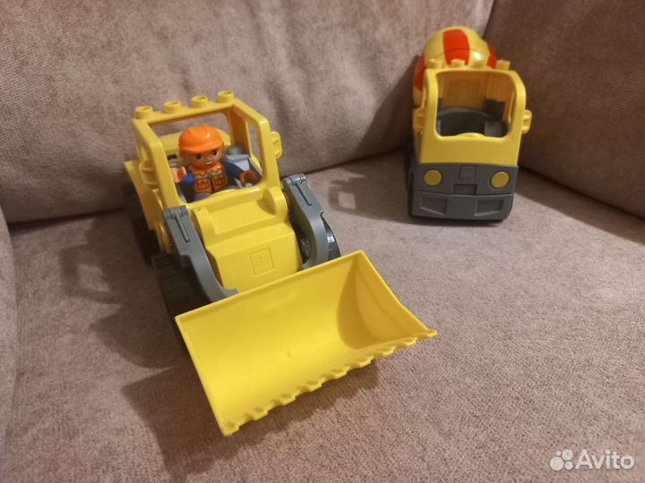 Lego duplo стройтехника, мусоровоз