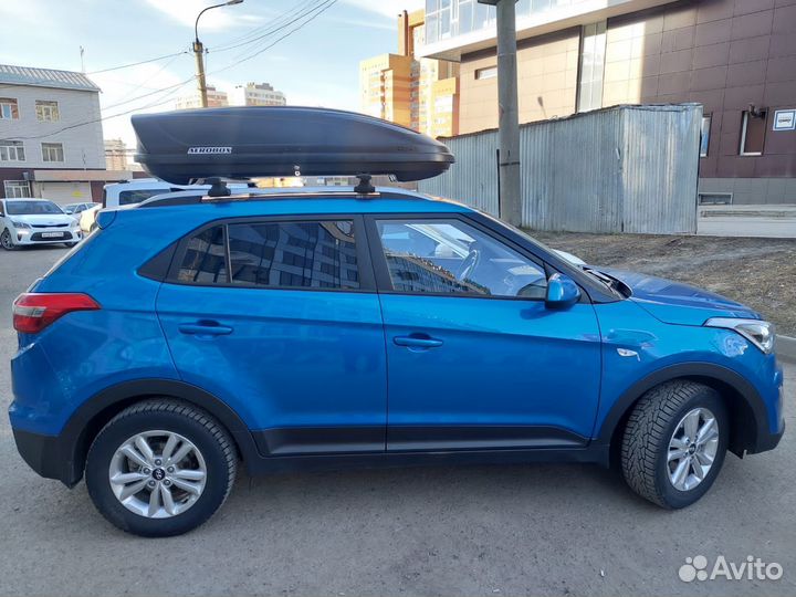 Автобокс на крышу 450 л. двусторонний усиленный