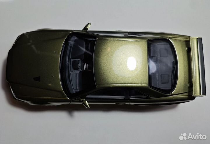 Модель автомобиля 1 24 Nissan GT-R R34,собранная