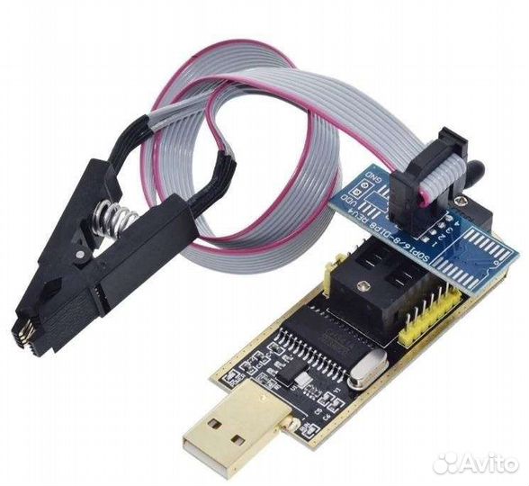 Ch341a с прищепкой