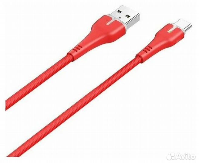 Кабель Type-C - Type-C hoco X45 Surplus, 1.0м, кру