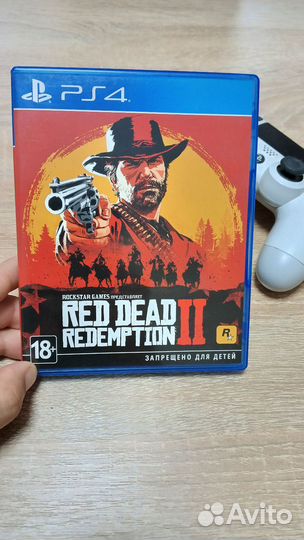 Red dead redemption 2 ps4 диск
