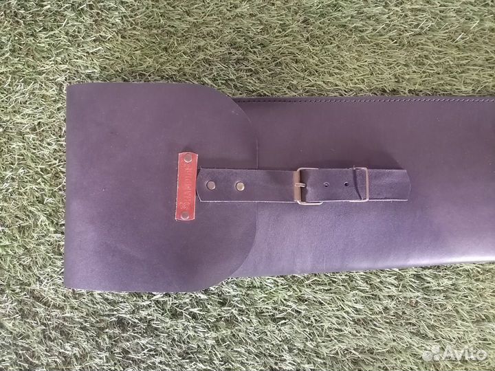 Лошади (Объемная рукоять) в чехле кожаный - 2