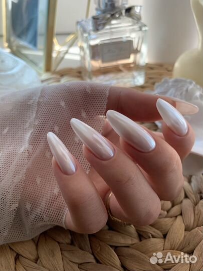 Маникюр Гель лак Наращивание