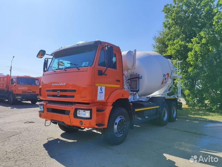 Автобетоносмеситель КамАЗ 6520 (АБС-8К-01), 2023