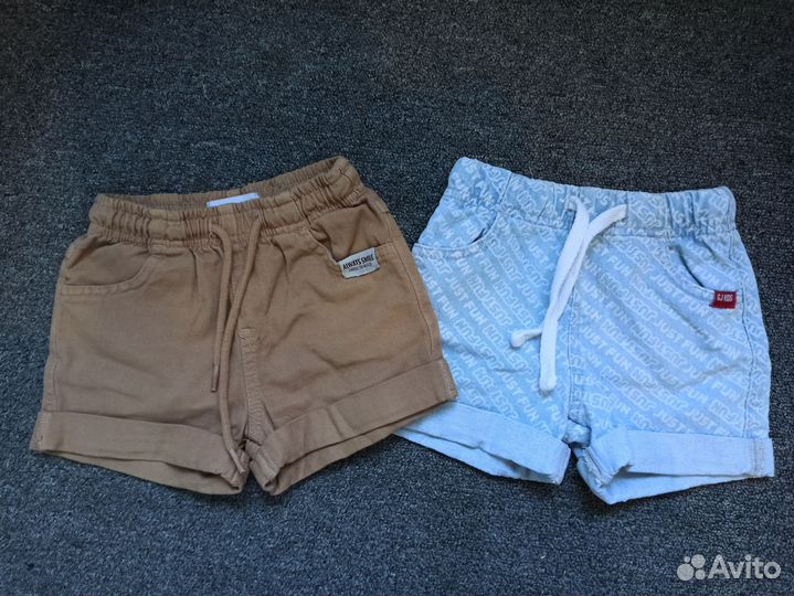 Шорты zara, h&m, gloria jeans, george 92, 98