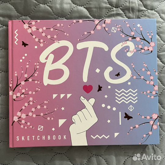 Скетчбук альбом BTS army