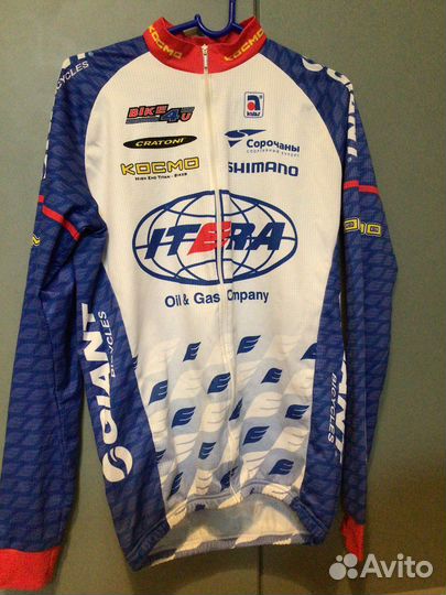 Джерси для велосипеда с длинными рукавами